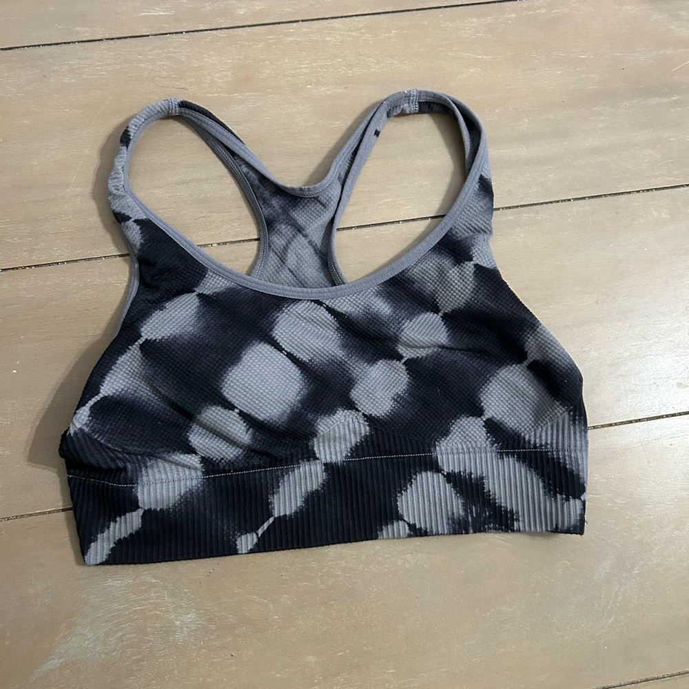 Size S PINK Active sports bra, tye dye. used